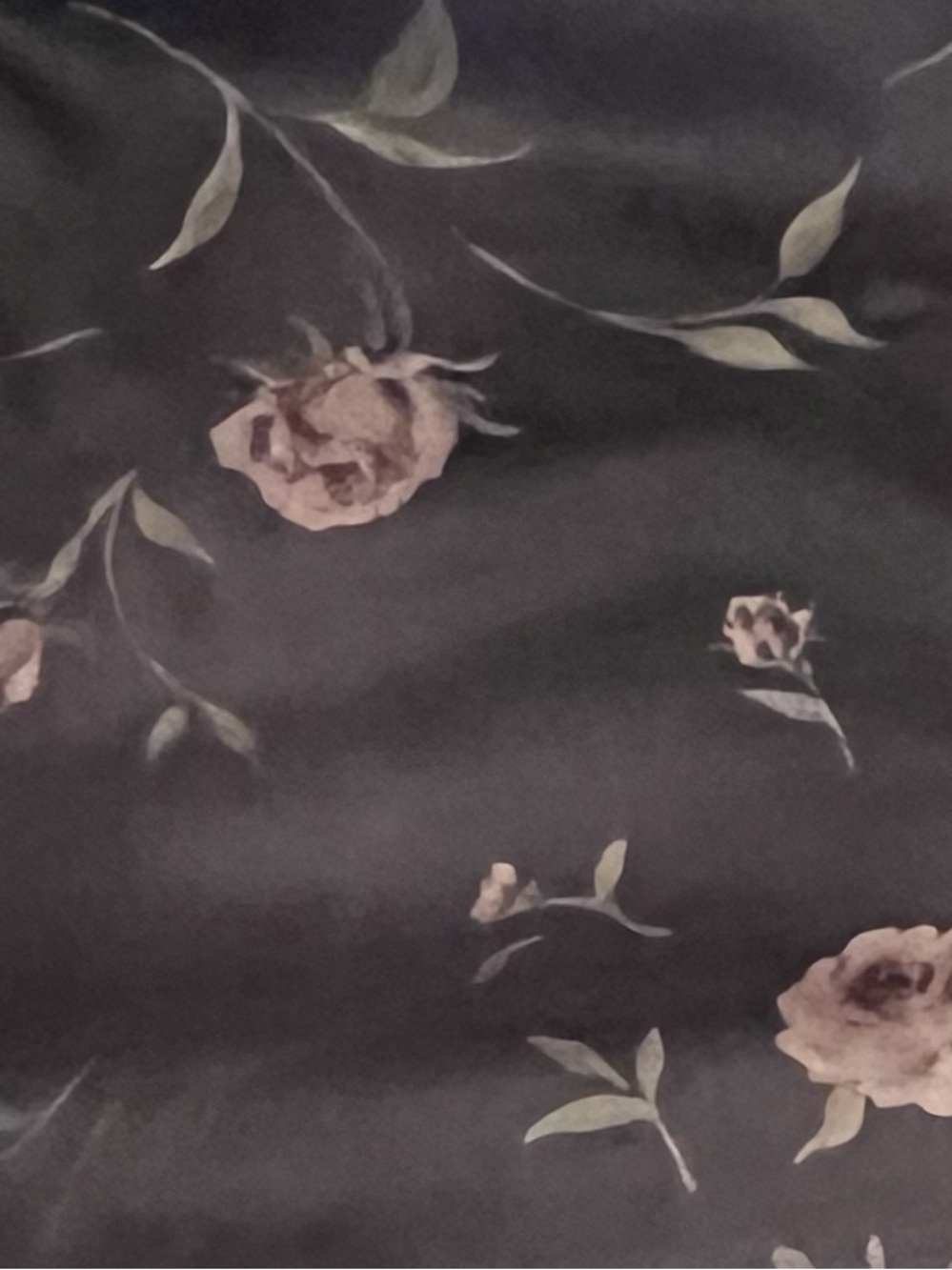💥 Vintage new Floral Textured Pattern Fabric Sewing Craft Art Mate
